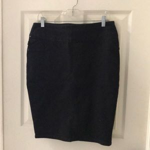 Rock & republic blk Demi  skirt